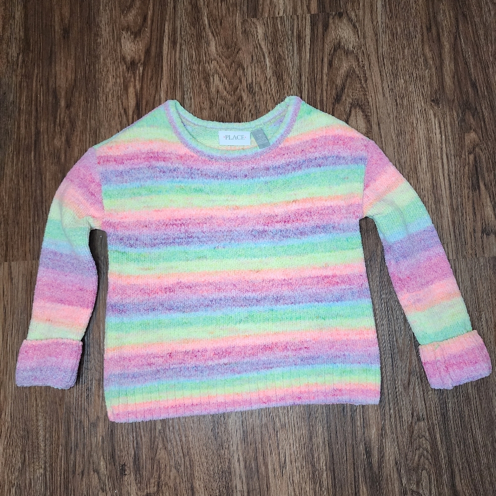 Girls Chenille Sweater